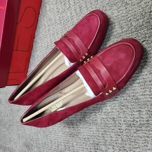 Aerosoles Heels Patriotic Mid Red Suede Women’s Size 11 M